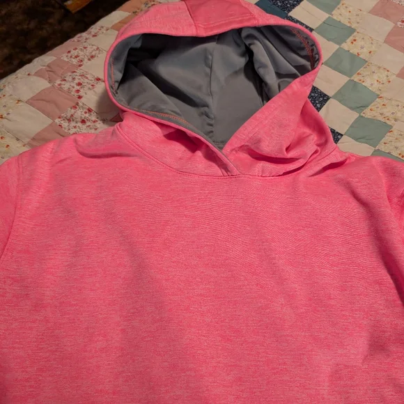 Pink Hooded Sweatshirt - Picture 1 of 4